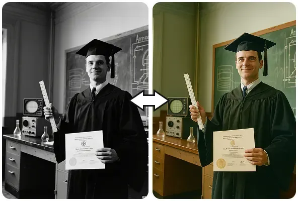 Add Colors to All Kinds of Old Photos